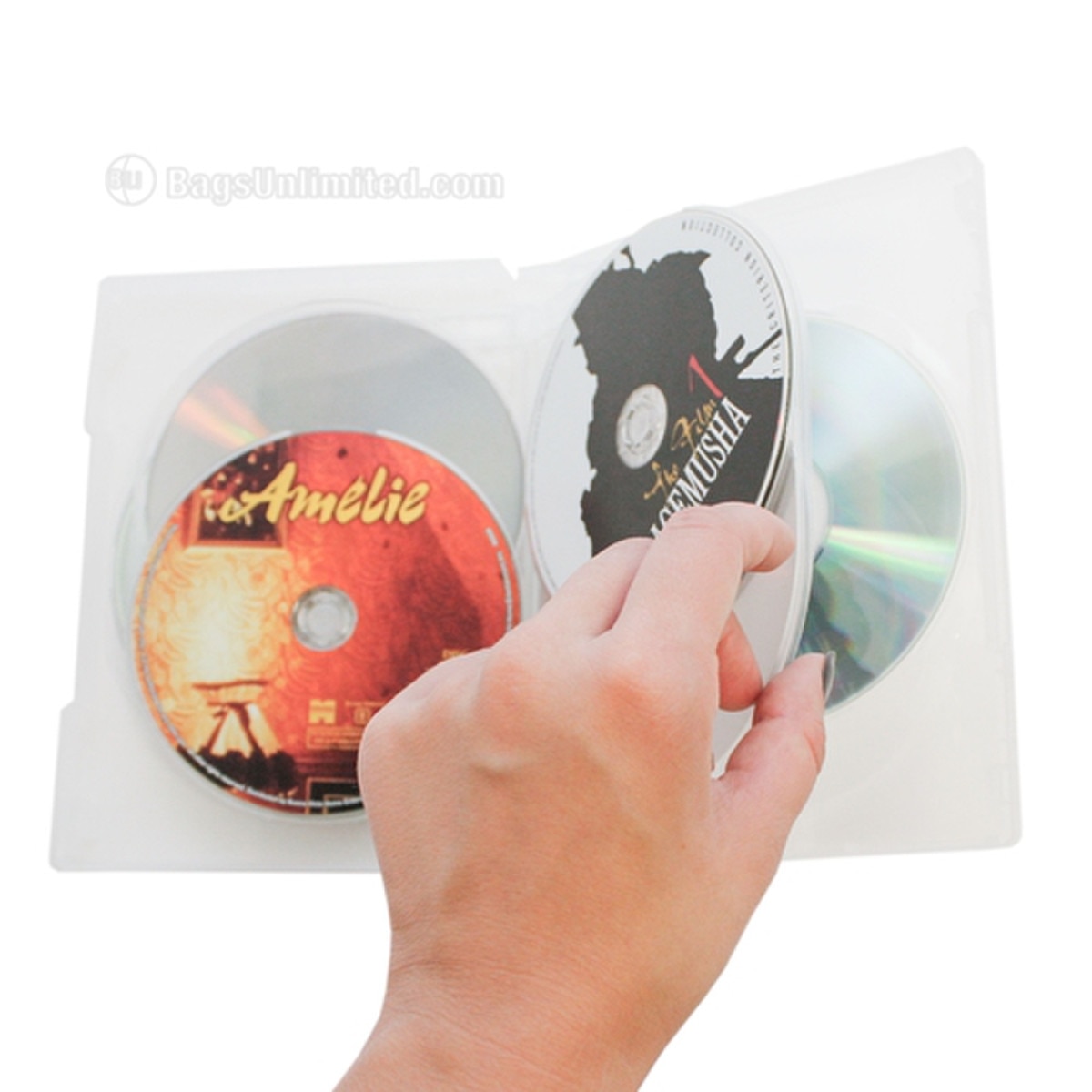 6 DVD Case - Clear Case and Trays.